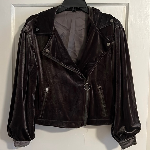 Velvet jacket - Picture 1 of 5